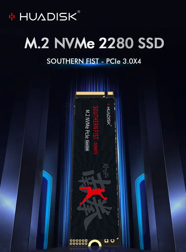 HUADISK High Speed ​​NVMe M.2 SSD Hard Drive for Computer