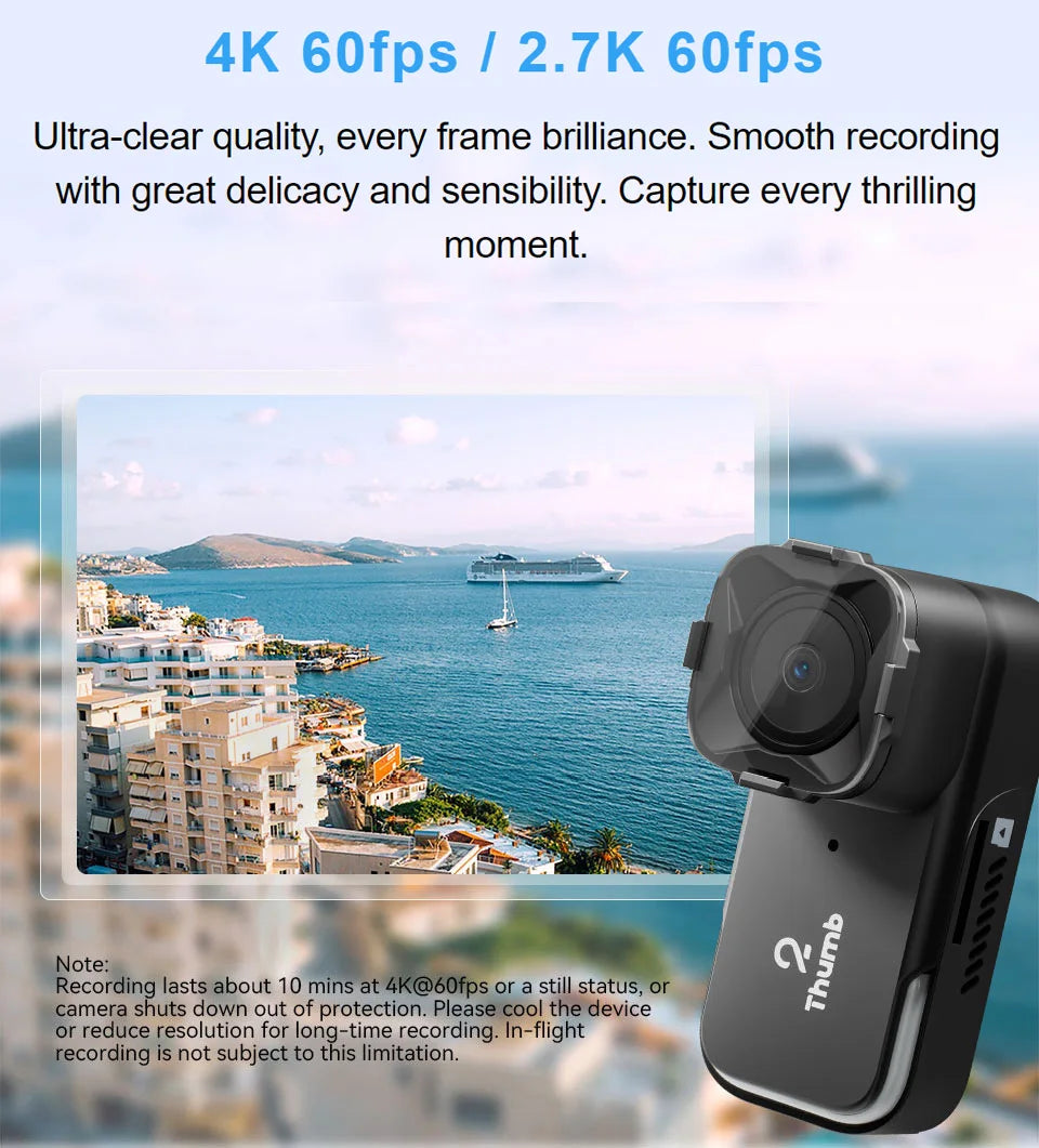 ThumbCam Pro 4K - The Pinnacle of FPV Drone Imagery