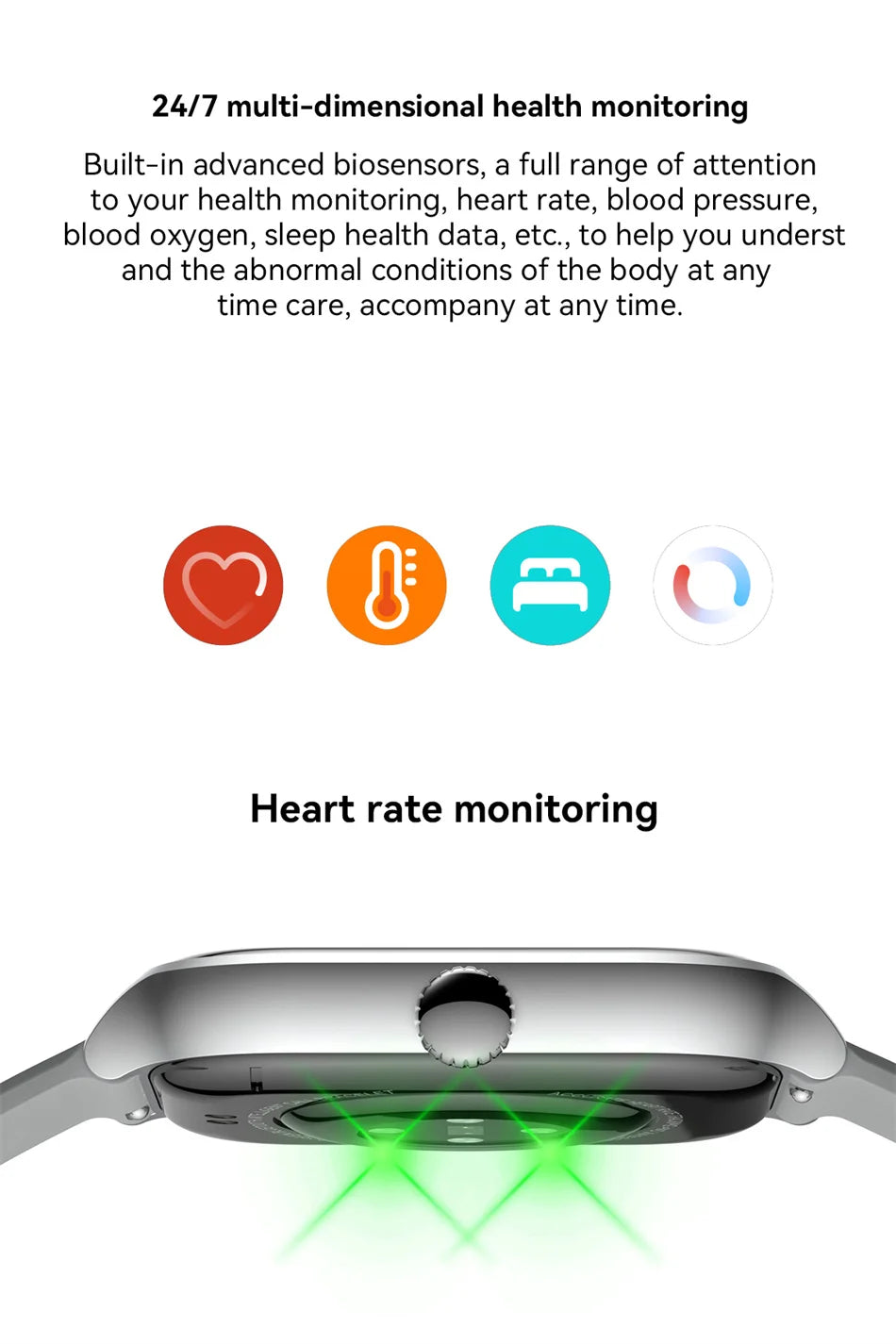 Đồng hồ thông minh 2025 AMOLED 2.01 Thời trang đôi