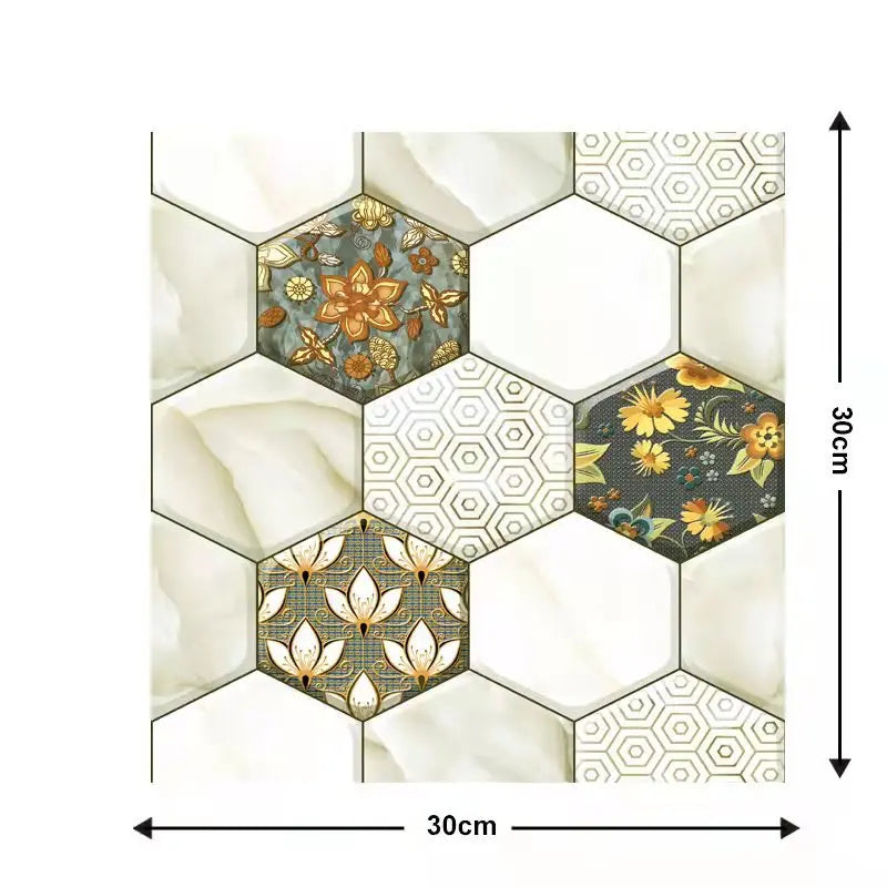 Gạch Dán Tường 3D Chống Nước Trang Trí Nhà Bếp & WC
