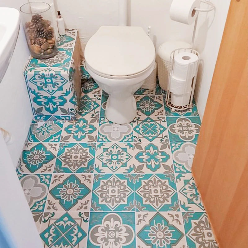 Miếng Dán Sàn Chống Trượt Chống Thấm Dầu Bếp PVC