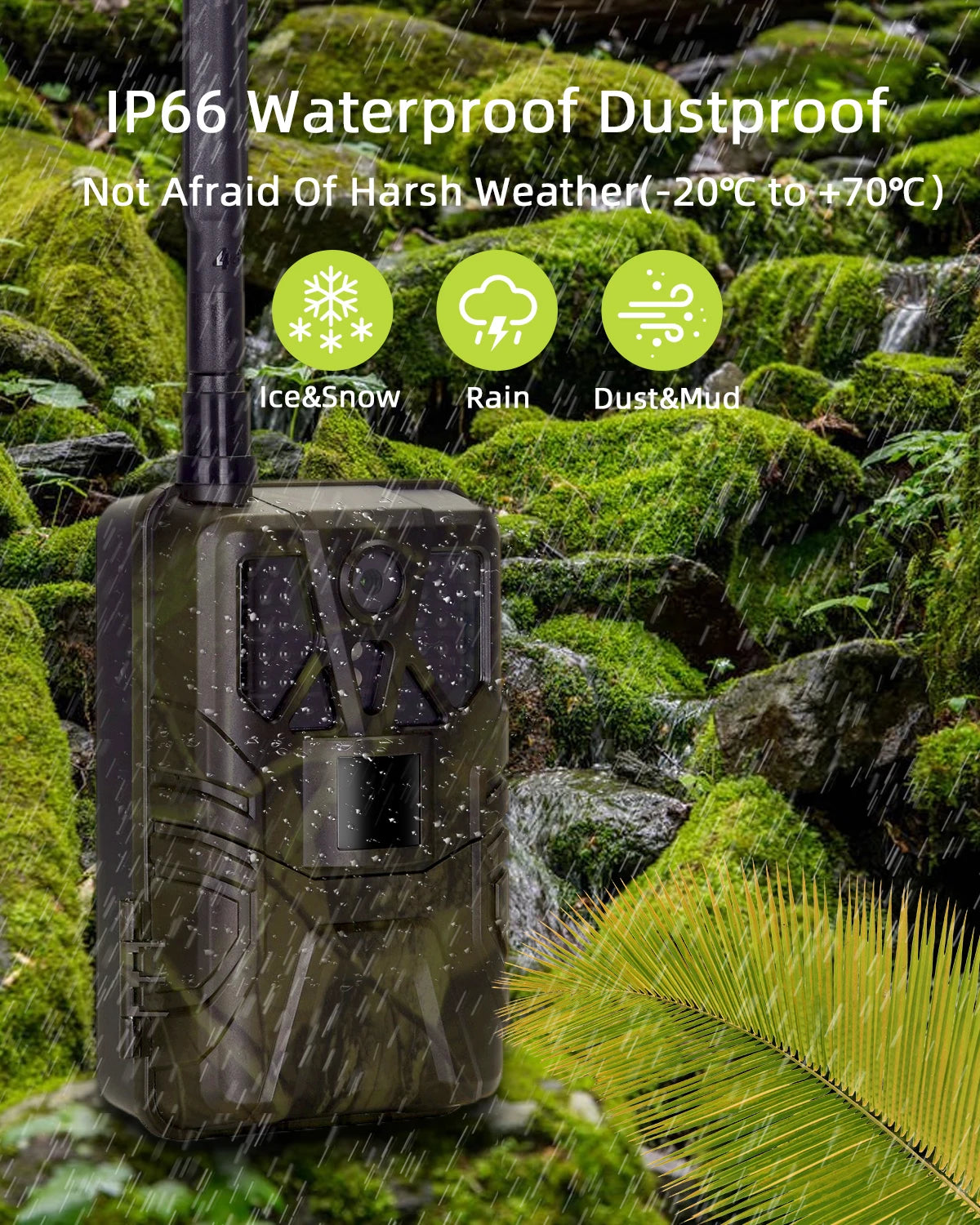 HC910PRO Night Hunting Camera - Stream 4K 30MP 30fps