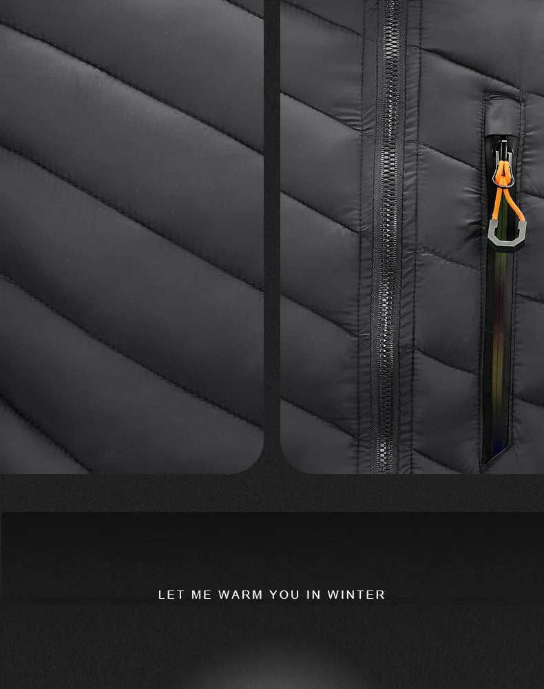 2023 Men's Fishing Jacket Waterproof Winter Warm