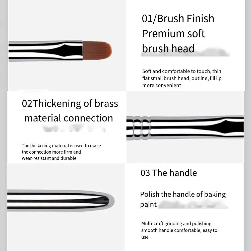 Multi-purpose Lipstick Brush with Cap - Elegant for Women