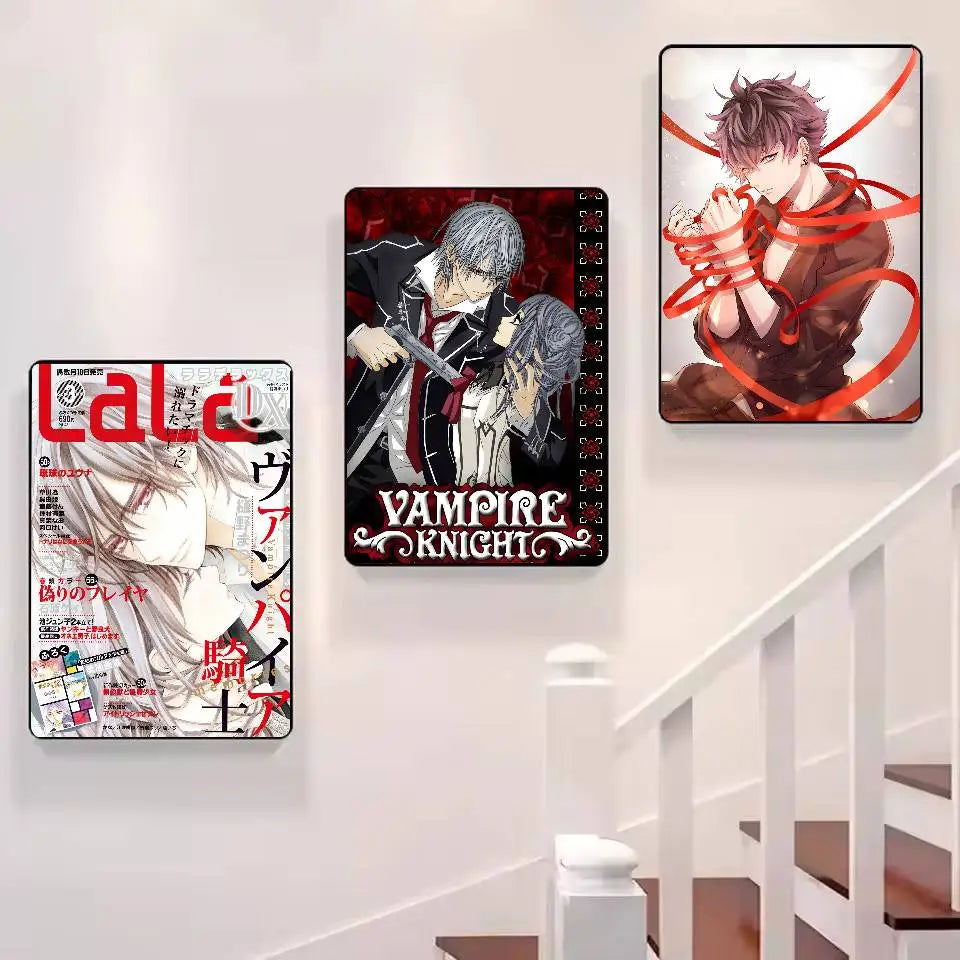Anime Vampire Knight Poster Self-adhesive Art Waterproof Paper Sticker Coffee House Bar Room Wall Decor