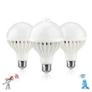 Bóng Đèn LED Cảm Biến Chuyển Động Âm Thanh Ánh Sáng
