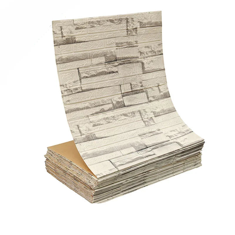 Giấy Dán Tường 3D Chống Thấm Gạch 70cm*10m Nội Thất