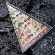 36-Piece Natural Stone Set - Creative Triangle Crystal