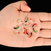 Mồi Câu Ruồi 5 Món - Sắc Màu Nhân Tạo Bionic Fly