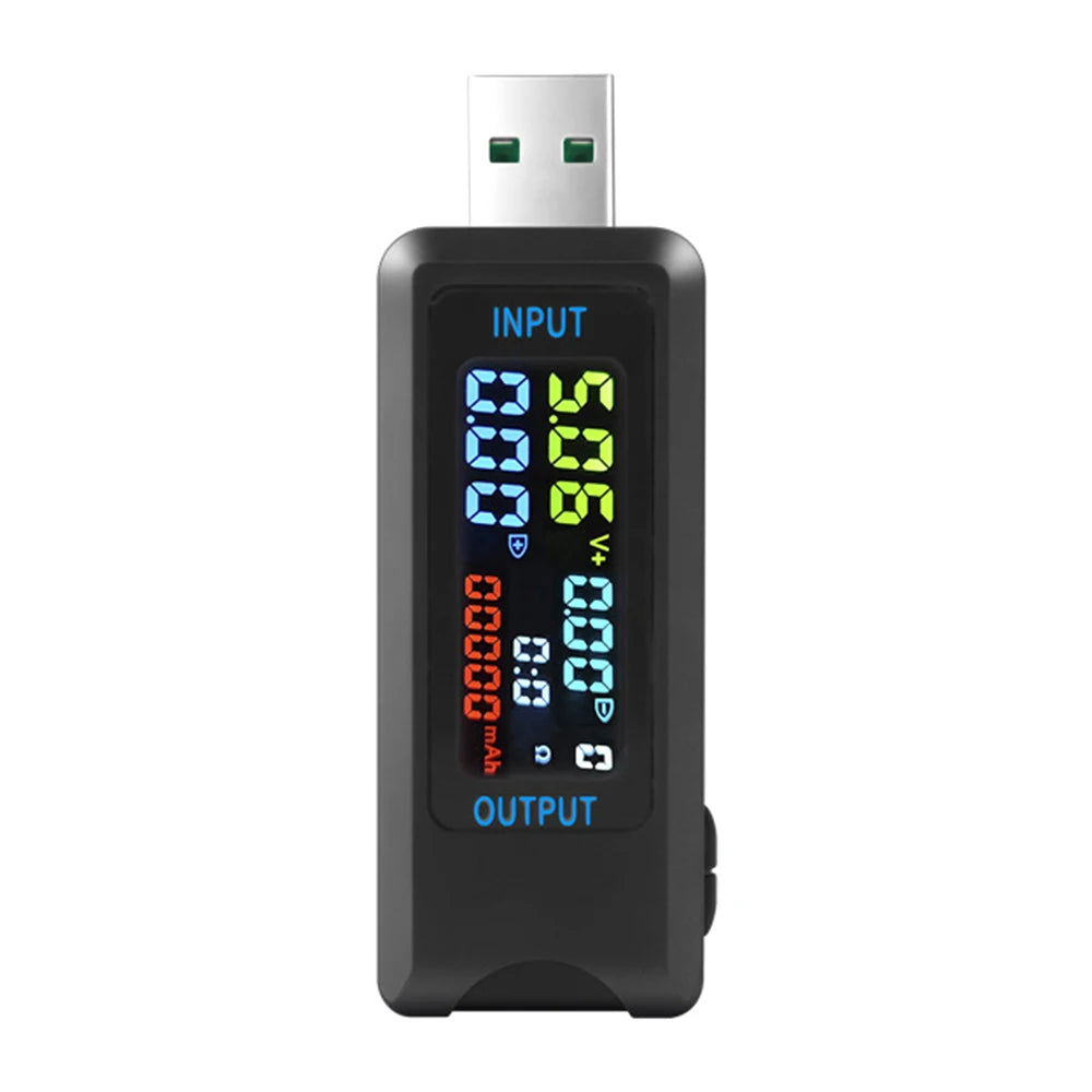 Máy Đo Nhanh 10in1 Điện Áp, Dòng, Dung Lượng Sạc - Daisan Mart