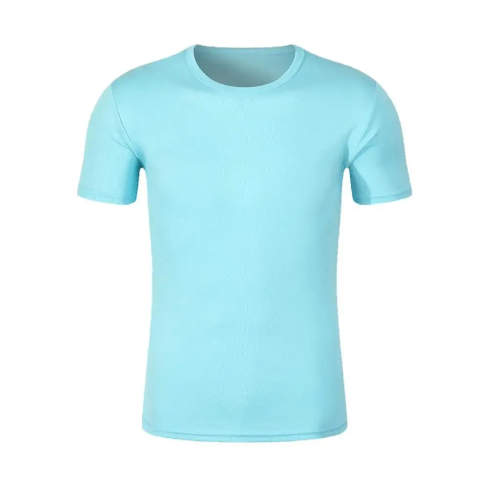 Unisex Quick Dry Running T-Shirt with Exquisite Edges