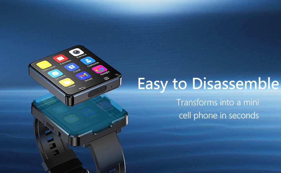 Đồng Hồ Thông Minh S998 4G Chống Nước Cho Nam Nữ 2024