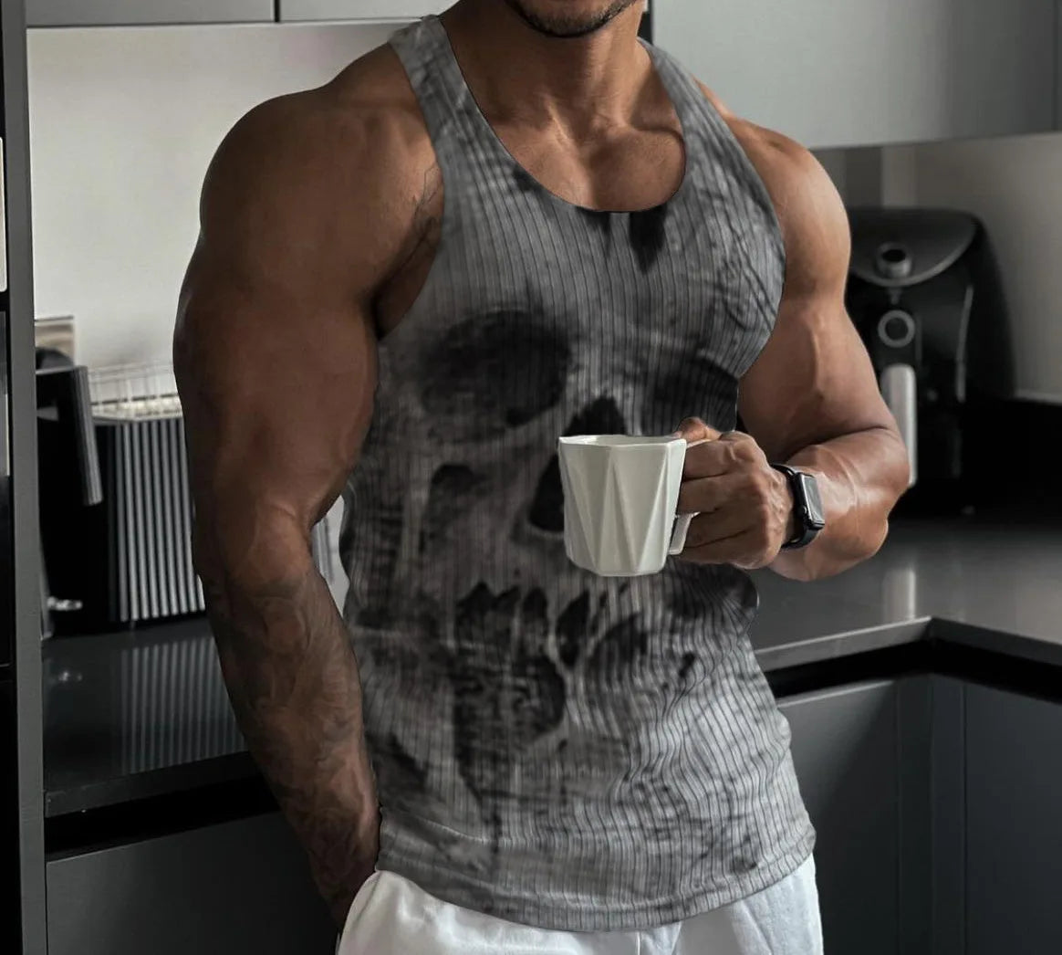 Men's Sleeveless Gym Bodybuilding Sports Shirt