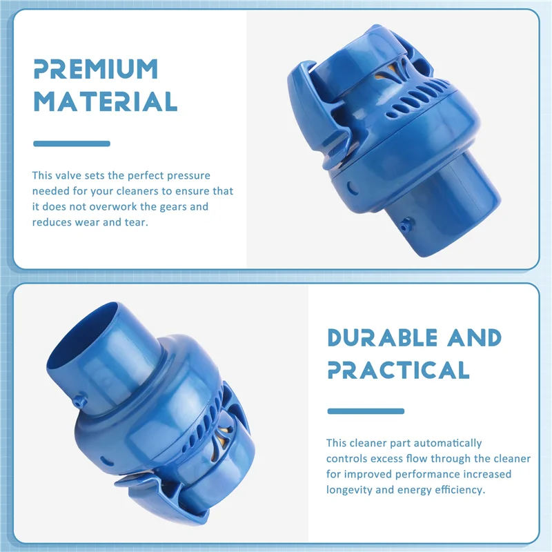 NALFI-FRV100 Flow Regulator Valve Replacement For Zodiac MX6 MX8 Elite Series Ground Automatic Suction Robot Pool Cleaner