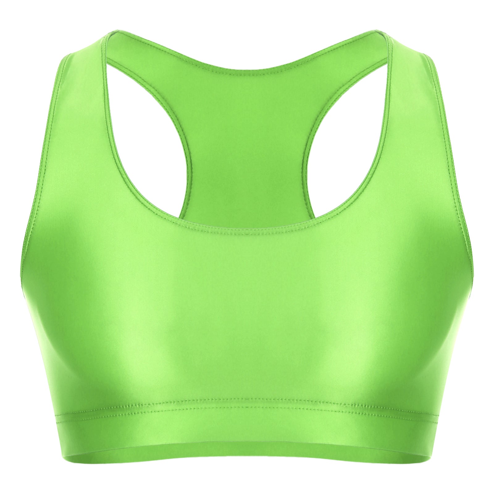 Áo Croptop Nam Thể Thao Bóng Đẹp U Neck Tập Gym Yoga