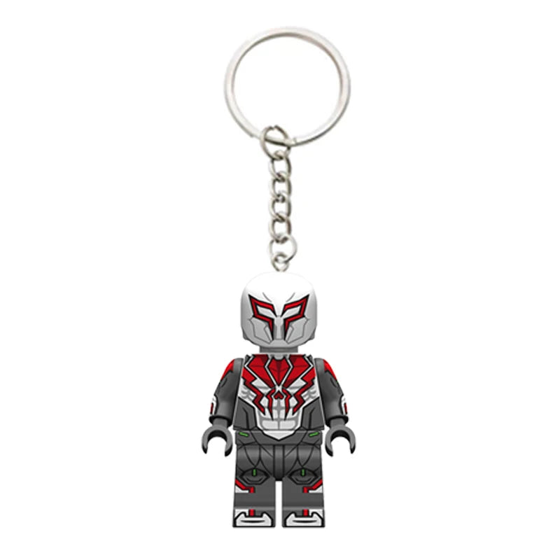 Lego Spider-Man Miles &amp; Gwen Cute Bag Keychain