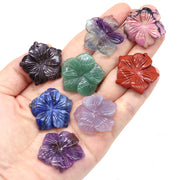 Amethyst Flower Natural Gemstone Pendant