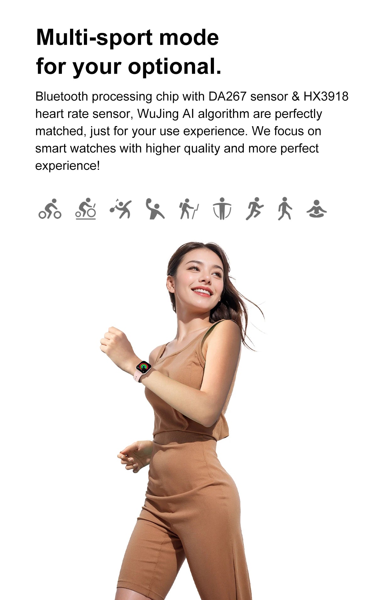 Đồng Hồ Thông Minh 10 Series, Màn Hình 1.96, NFC, IP68