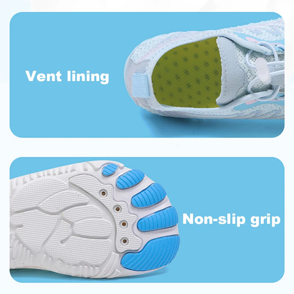 Giày Lội Nước Unisex - Nhẹ, Chống Trượt, Nhanh Khô