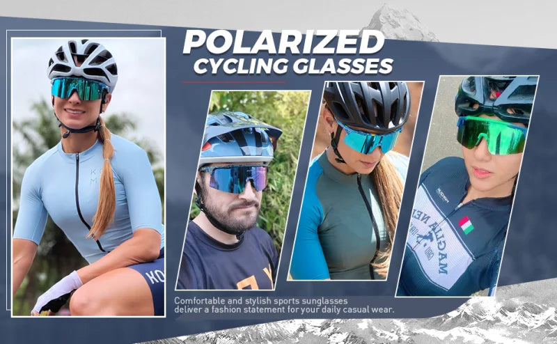 SCVCN Photochromic Sunglasses - Cycling, Sports, UV400 Protection