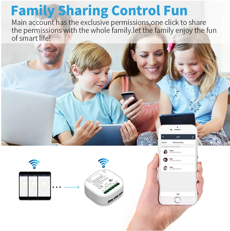 Sixwgh WIFI Smart Switch - Voice Control