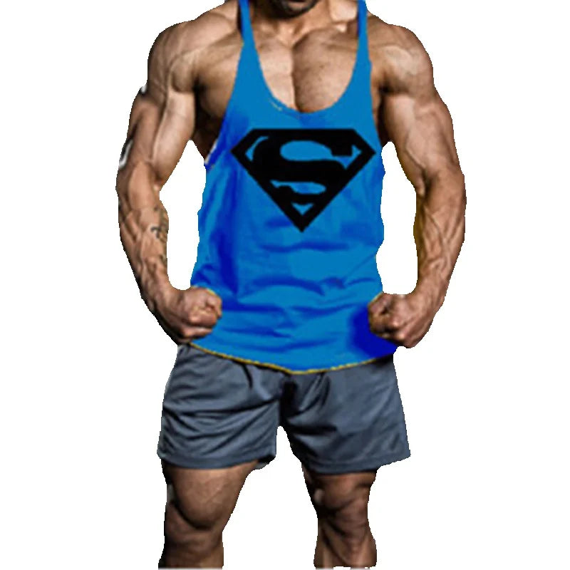 Áo Tank Nam Tập Gym Thể Thao In Họa Tiết Thời Trang - Daisan Mart