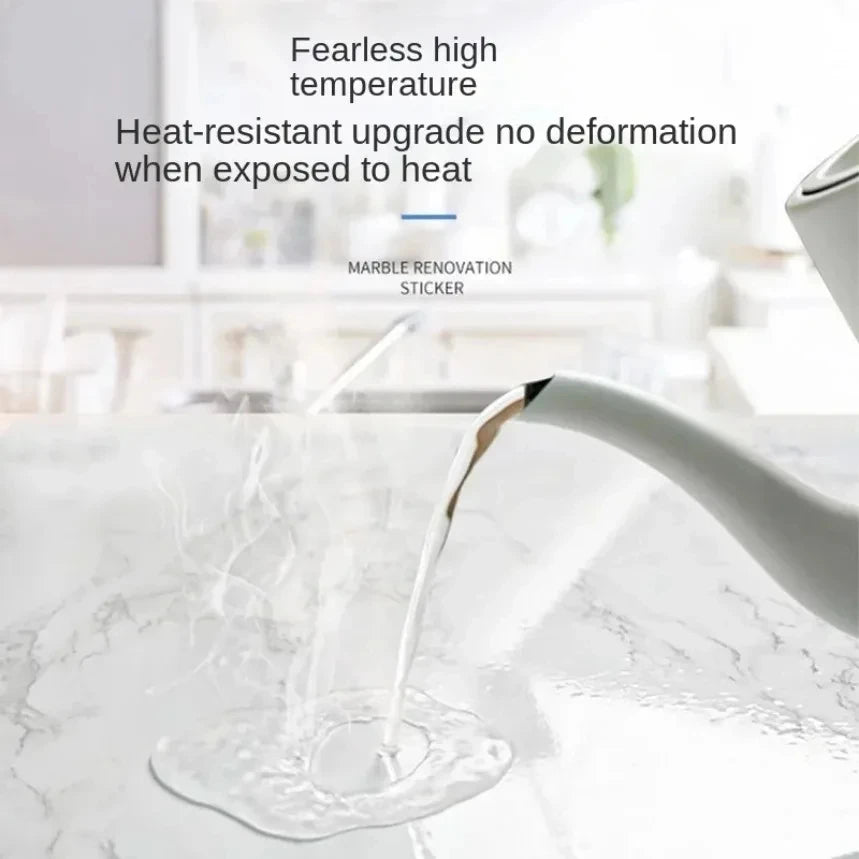 Giấy Dán Bếp Chống Dầu Vân Đá 10M Tự Dính Chống Nước