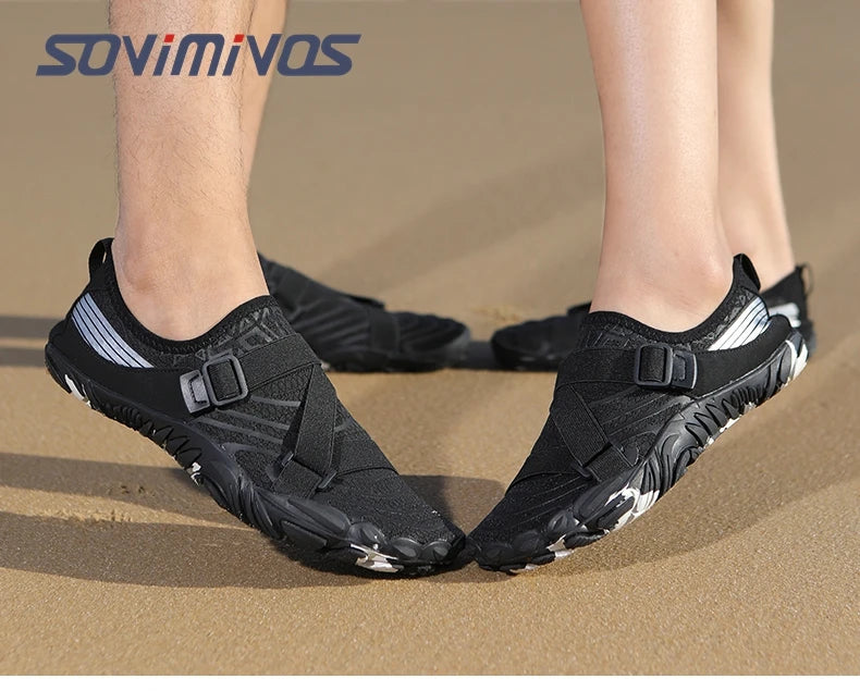 Giày Chạy Bộ Tối Giản Nam Nữ Đế Mỏng Rộng Ngón