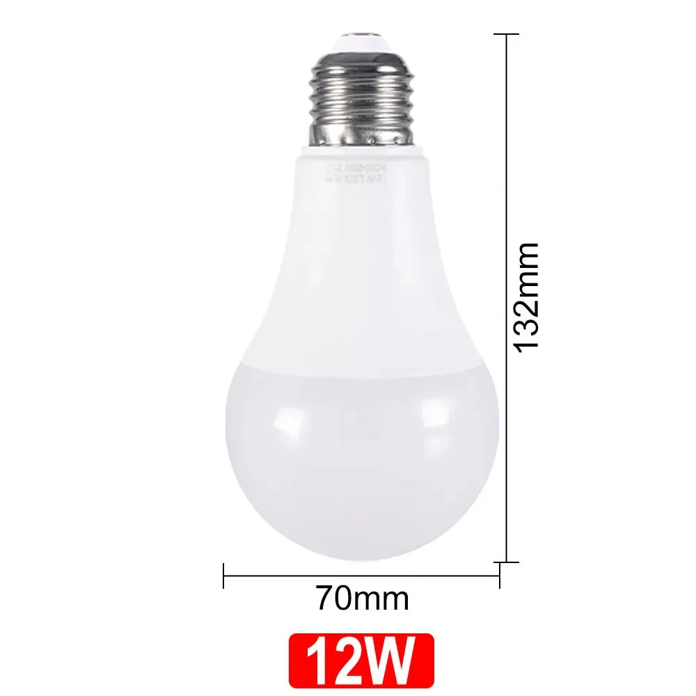 E27 Outdoor Automatic Sensor LED Bulb