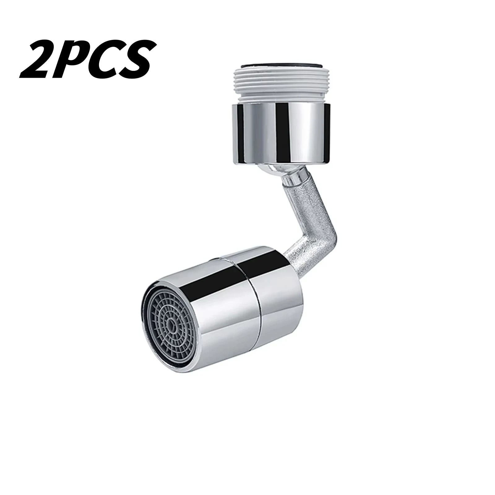 720 Degree Universal Faucet Washbasin Faucet Extension Adapter Aerator Splash Proof Rotating Water Saving ABS Plastic Faucet - Daisan Mart