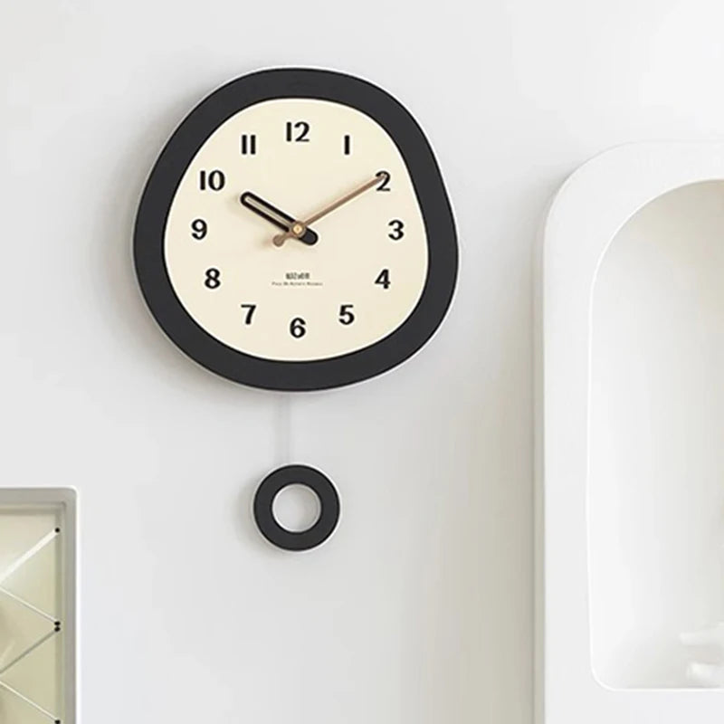 Đồng Hồ Treo Tường Mini Số Điện Tử Phong Cách Độc Lạ