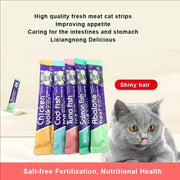 Cat Nutritional Food Strips - 10pcs 16g/Bar
