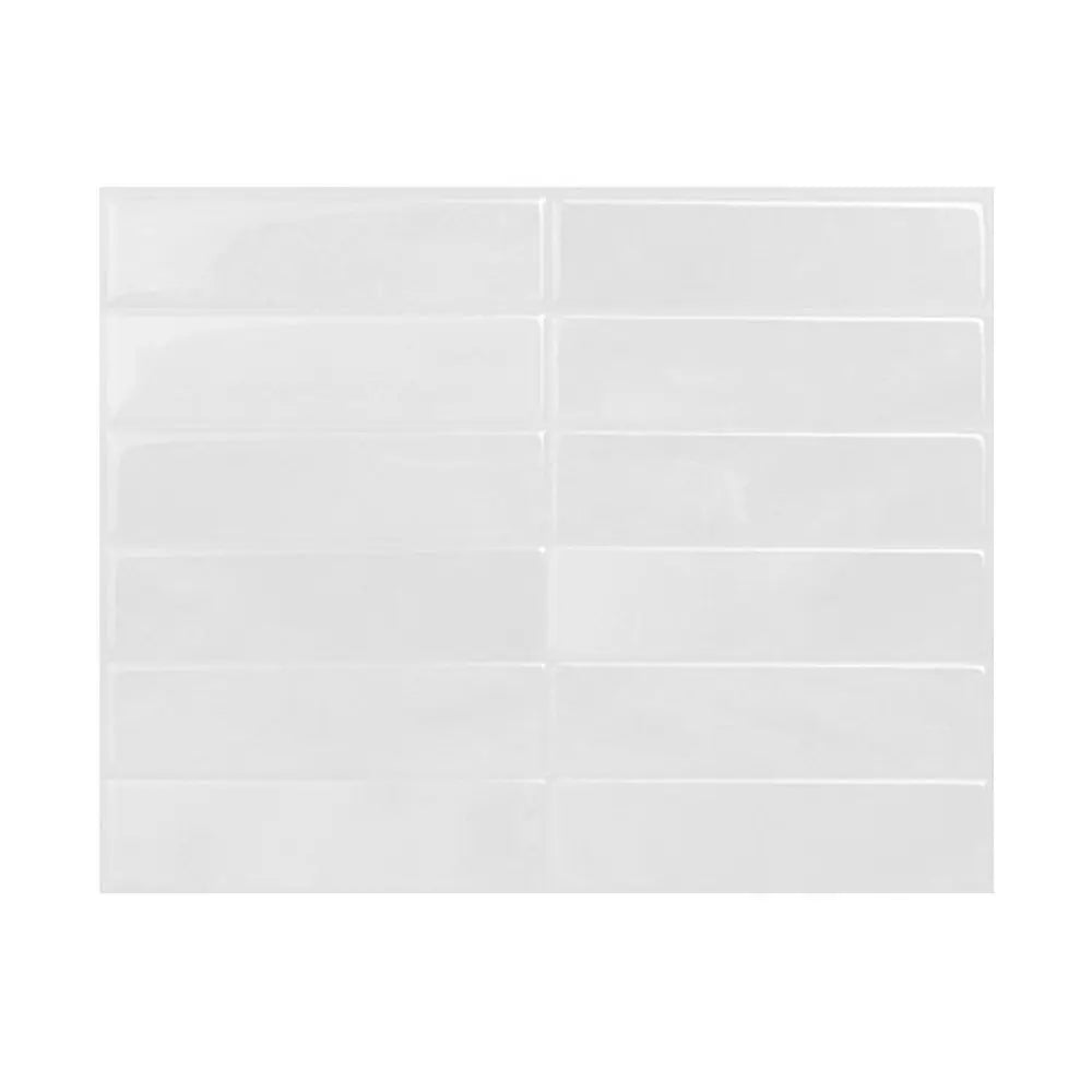 Waterproof Self Adhesive Tile Wall Stickers Oil-proof Moisture-proof Wall Decal DIY Heat-resistant Wallpaper