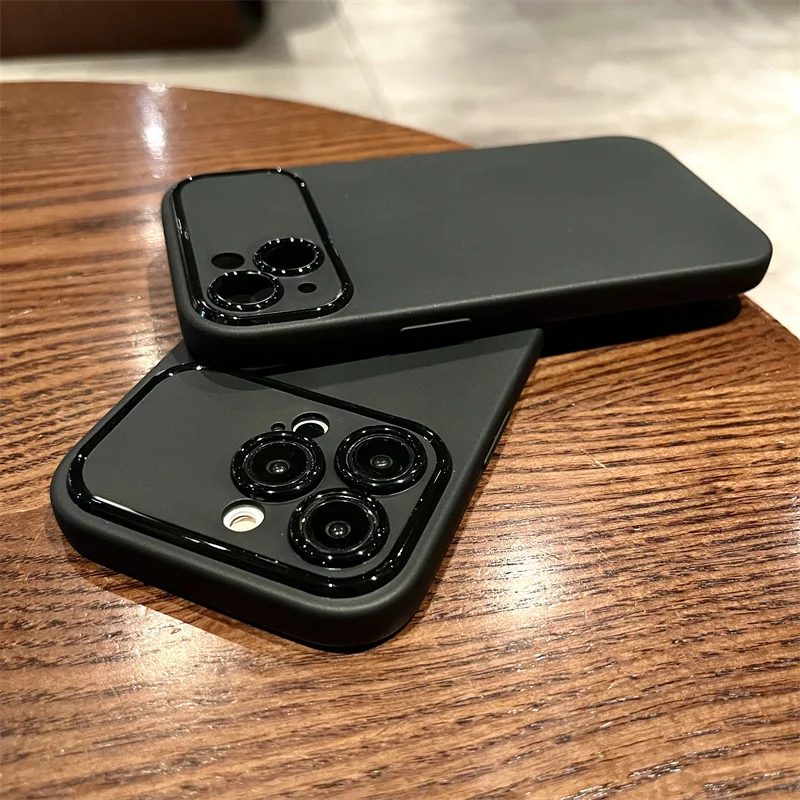 Ốp Lưng Silicon Siêu Mỏng Cao Cấp iPhone Vẽ Sọc Matte