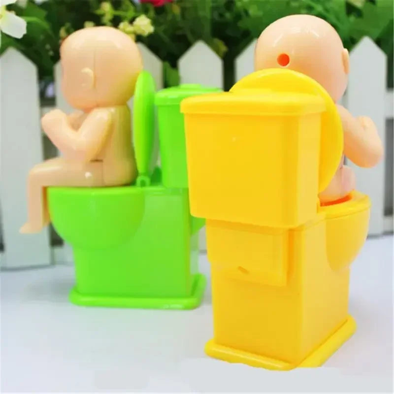 Kid Toilet Water Spray Toy Prank Joke Toy Spoof Funny Toy Gag Halloween Stress Reliever Toys Funny Strange Water Gun