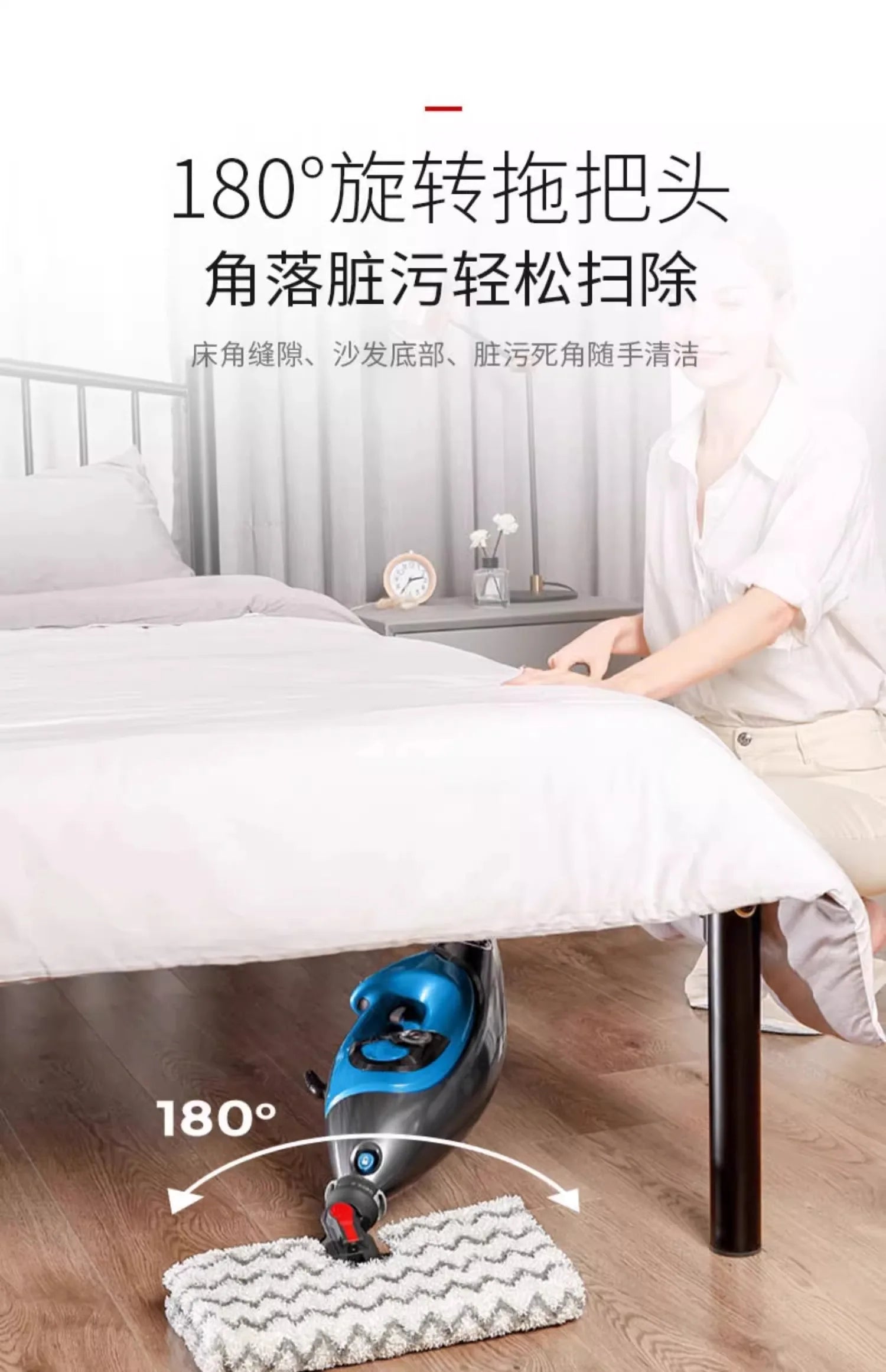 Máy Lau Sàn Hơi Nước Shark T8 Diệt Khuẩn Đa Năng - Daisan Mart