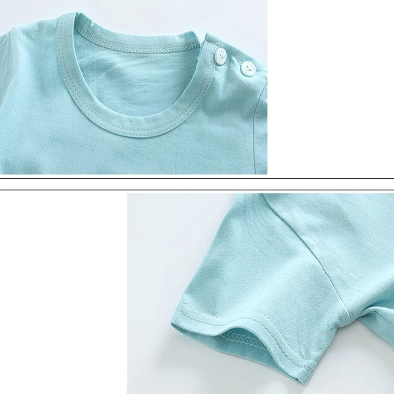 Kids Summer Outfits: Striped T-Shirt &amp; Pants