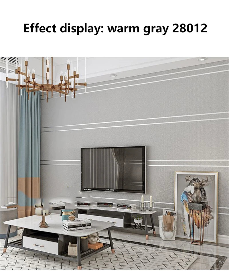 Modern Geometric Nordic Velvet Wallpaper