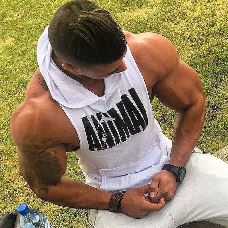 Men's Gym Bodybuilding Fitness Sports Tank Top