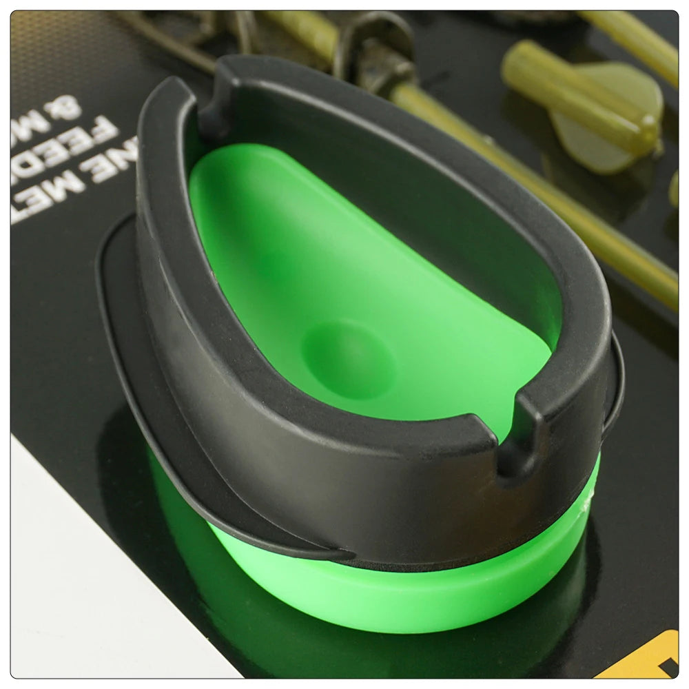 Hirisi Carp Fishing Method Feeder Set 30g/40g/50g/60g Cage Fishing Bait Cage with mold Fishing Accessories F116