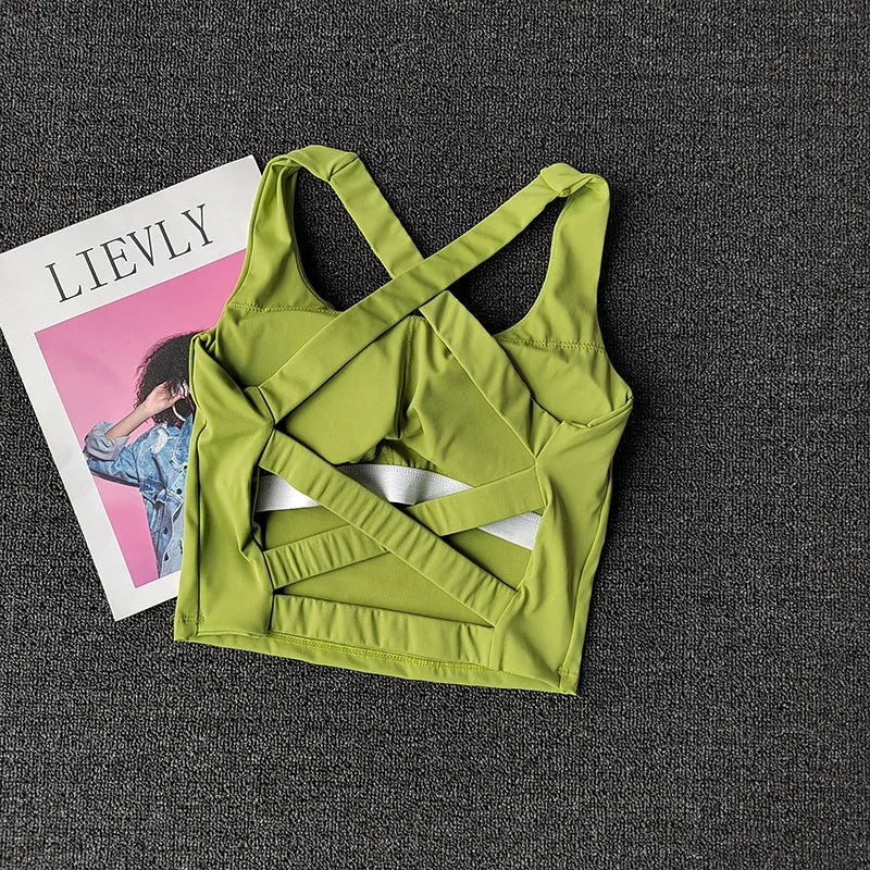 Women's Sports Bra Push Up Yoga Running 50% Off