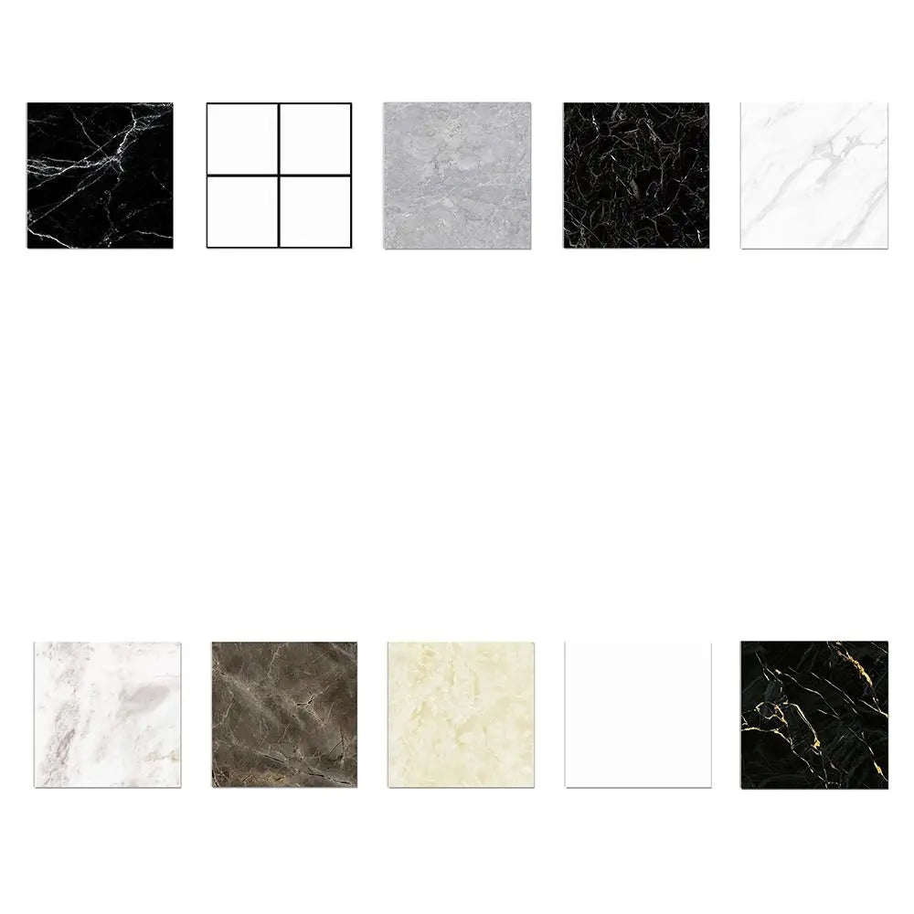 DIY 3D Self Adhesive Tiles Floor Stickers Moisture-proof Anti-collision Imitation Ceramic Wall Sticker Waterproof DIY Wallpaper
