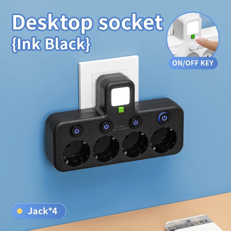 Ổ Điện Đa Năng 3 Cổng AC kèm USB-C cho Nhà & Văn Phòng - Daisan Mart