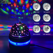 Starry Night Light Projector USB Table Lamps Gaming Room Home Theater Ceiling Wedding Decoration Halloween Rotates Automatically