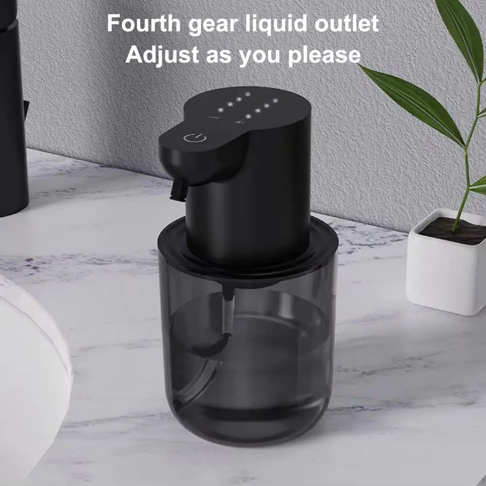 Máy xịt xà phòng tự động 400ml - 4 tốc độ, sạc USB - Daisan Mart