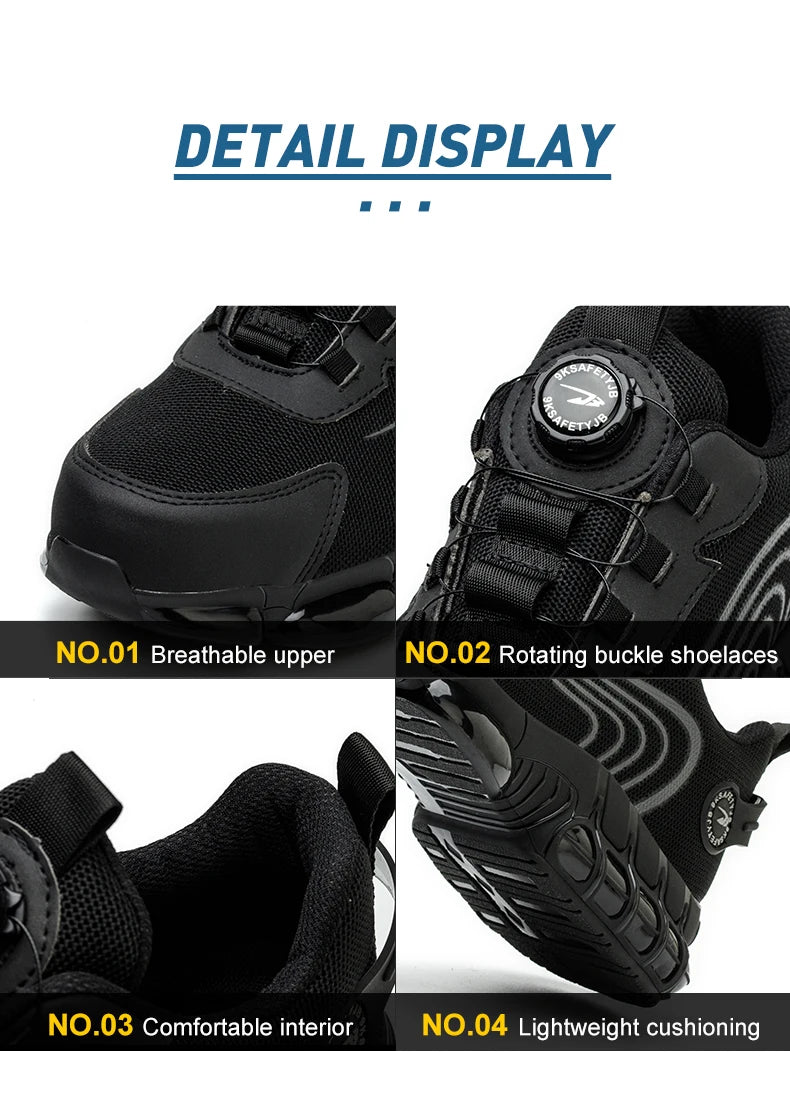 Steel Toe Anti-Nail Safety Shoes