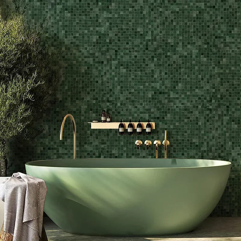 Miếng Dán Tường Nhôm Nhựa Kháng Nước Trang Trí Bếp