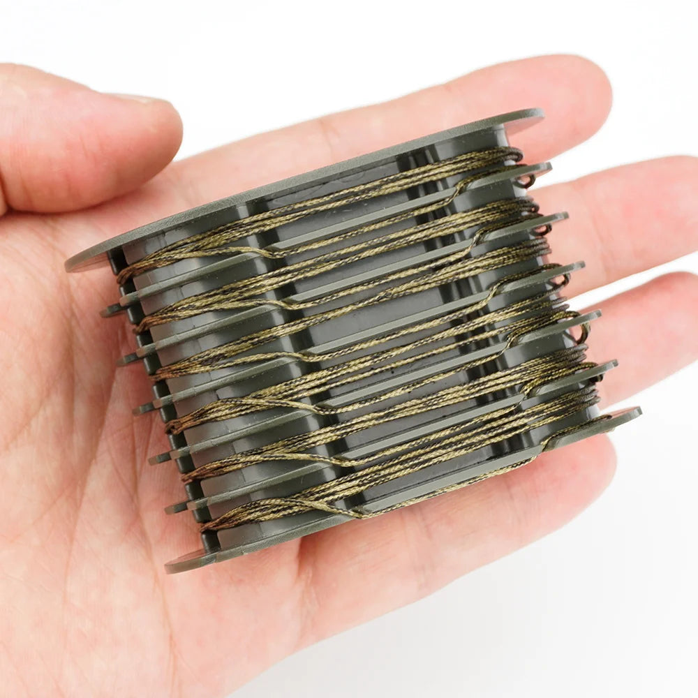 Dây Leader Leadcore HIRISI Kèm Ống Đựng Câu Cá