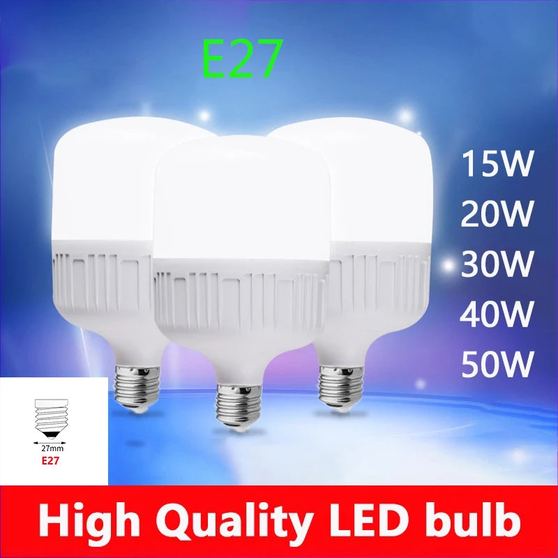 E27 LED Bulb Energy Saving, Eye Protection 50-15W