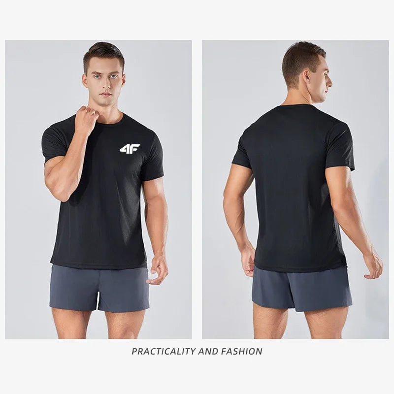 Men's Summer Sports T-Shirt, Cool, Quick Dry, High Quality